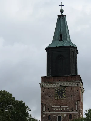 Finland road trip itinerary: Tower of Turku Cathedral