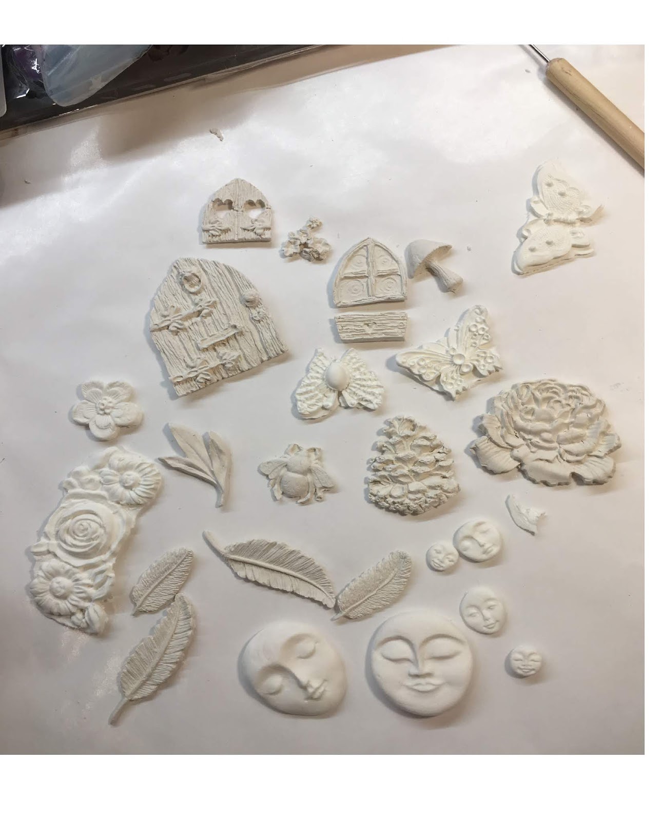 Creative Paperclay® air dry modeling material Making cute things with