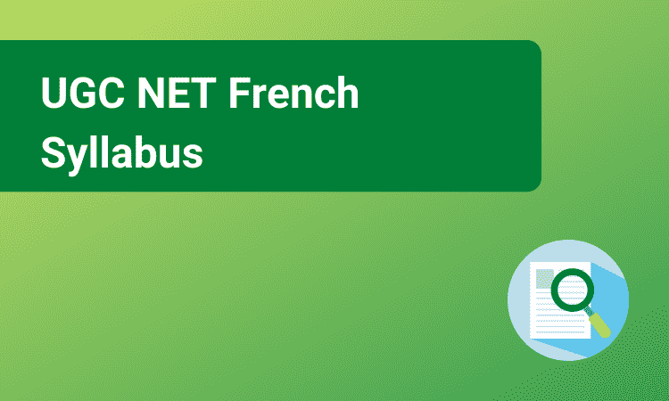 UGC NET French Syllabus