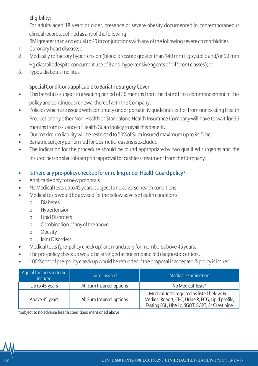 Bajaj Allianz Health Guard