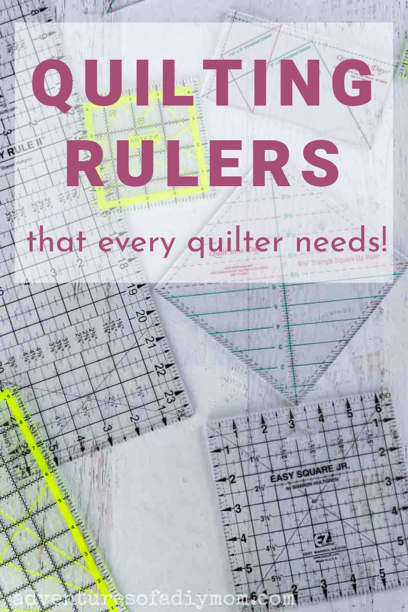 Quilting Rulers (The Best Rulers Every Quilter Needs!) - Adventures of a  DIY Mom