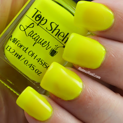 Top Shelf Lacquer  Yellow Flirtini swatches