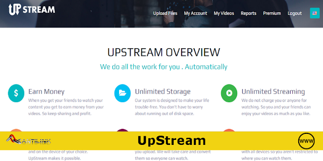 UpStream streaming video HLS