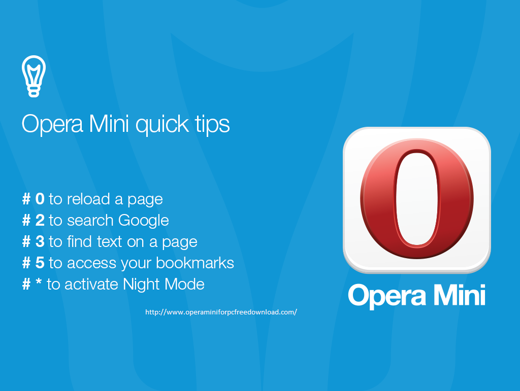 Features of Opera Mini for PC