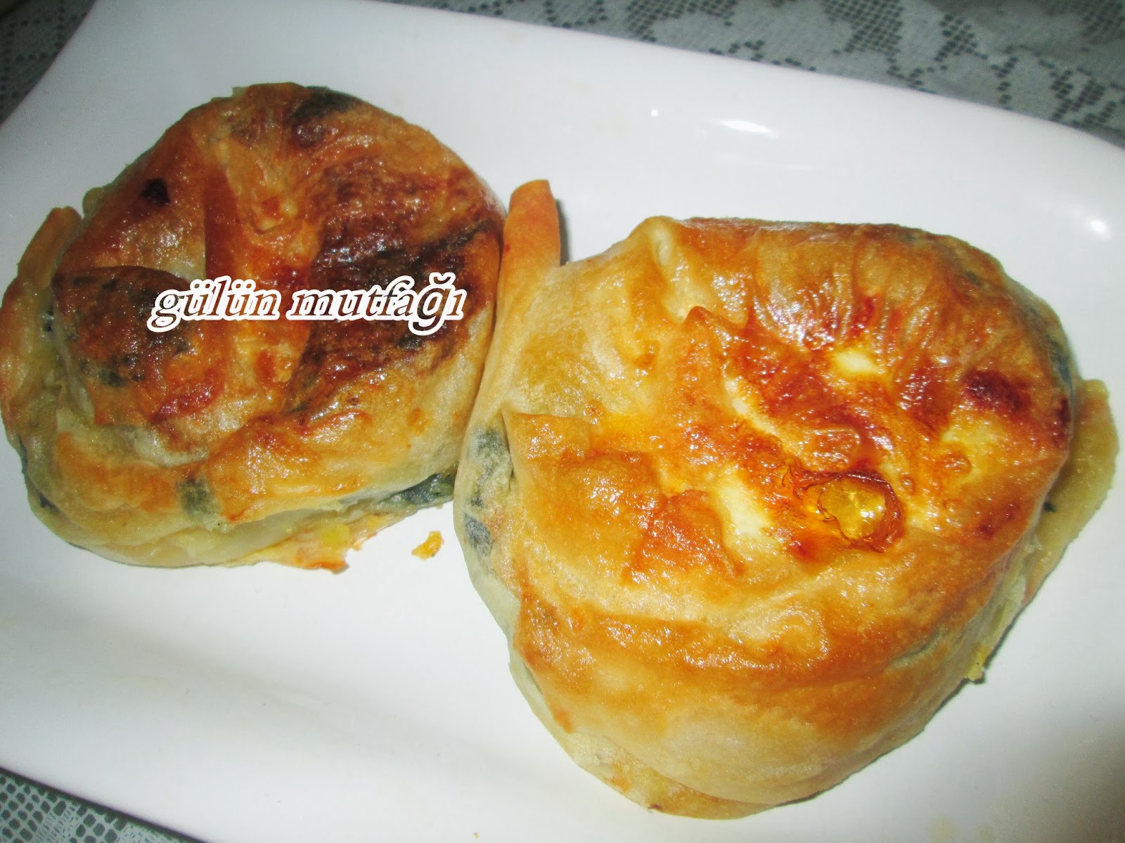 GÜLÜN MUTFAĞI ıspanaklı patatesli börek