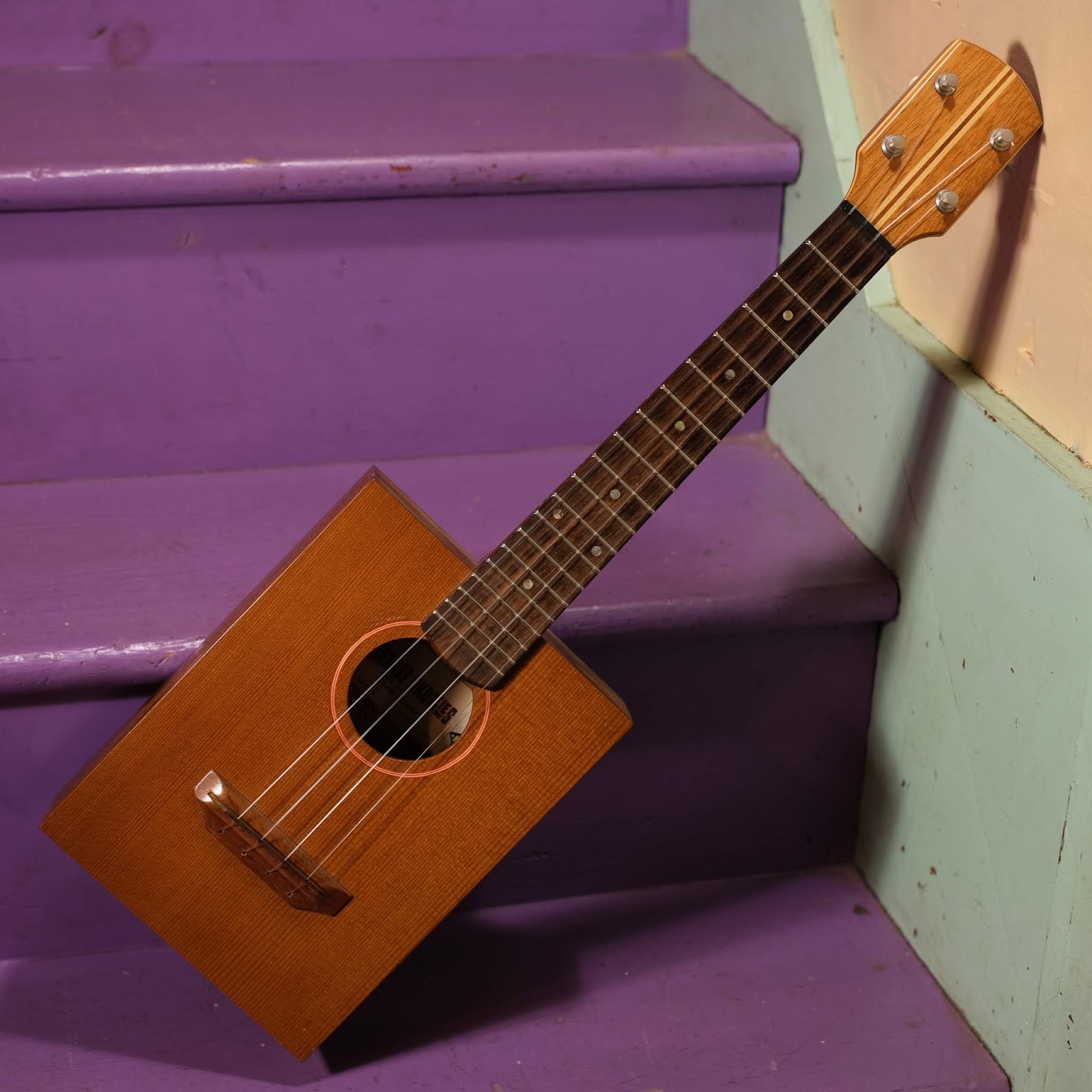 2012 Bluegrass Ukuleles Cigar Box Tenor Ukulele