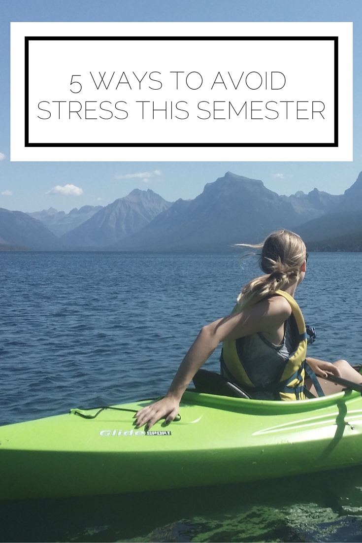 Click to read now or pin to save for later! Looking to avoid stress this semester? Here are 5 ways to stay balanced