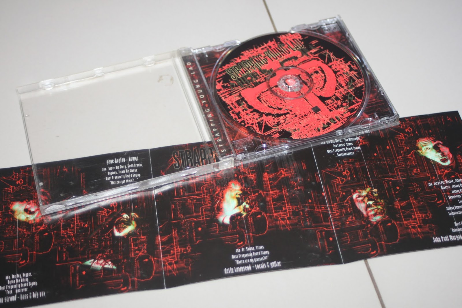 RockstatioN RecordS STRAPPING YOUNG LAD LIVE IN AUSTRALIA CD