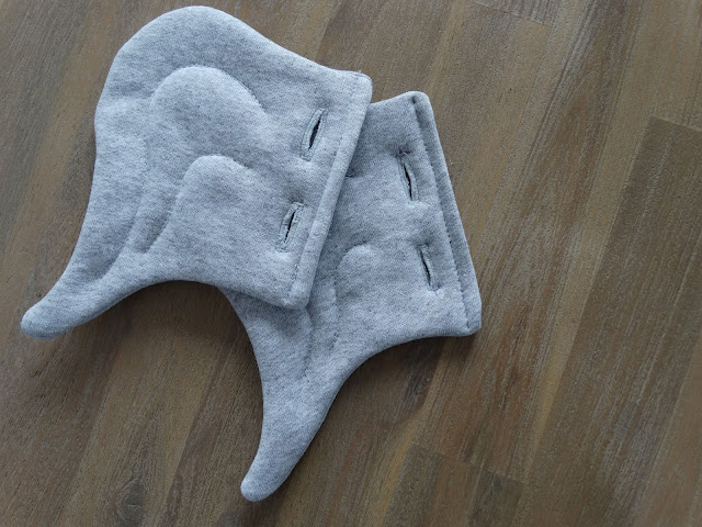 spodnie handmade dla dziecka dresowe spodnie szare