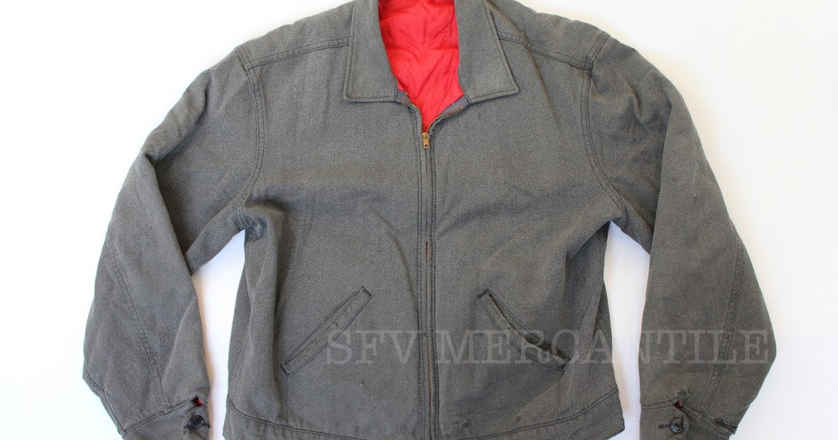 vintage workwear: Vintage BIG BEN Salt & Pepper Convert Cloth Work Jacket