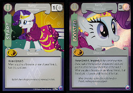 My Little Pony Rarity, Dressmaker Canterlot Nights CCG Card