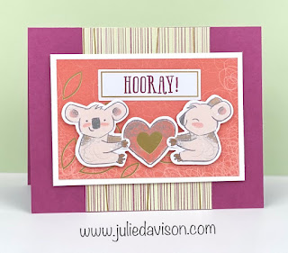 December 2020 Beary Comforting Paper Pumpkin Projects + Video ~ www.juliedavison.com #stampinup #paperpumpkin