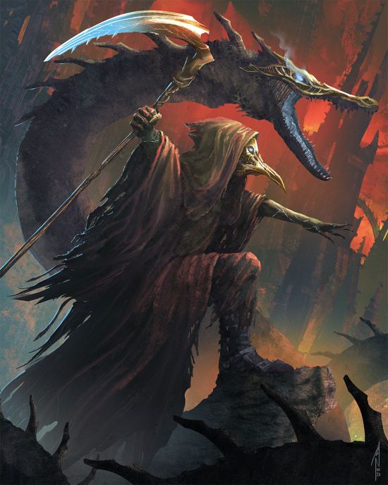 Fantasia e terror nas sombrias ilustrações de Nino Is Nino Is artstation deviantart arte ilustrações fantasia sombria terror