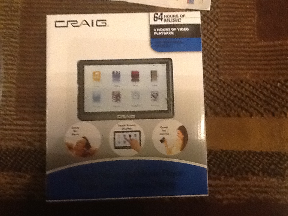 Craig Cmp611e Mp3 Player User Manual