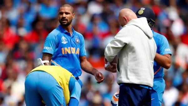 News, London, World, Sports, Cricket, Injured, Injured Shikhar Dhawan ruled out of World Cup 2019 for 3 weeks