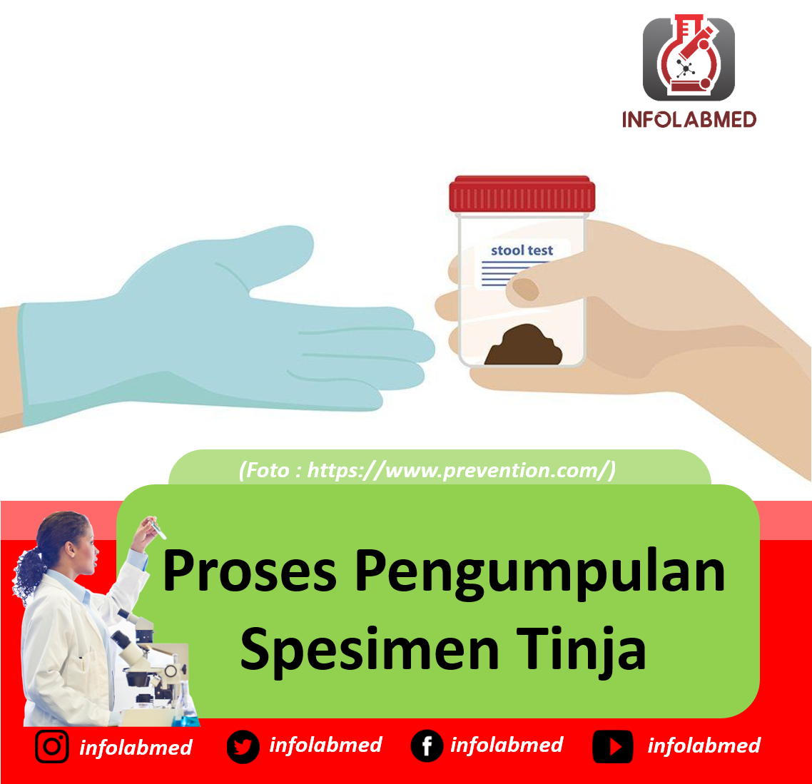 Proses Pengumpulan Spesimen Tinja Pemeriksaan Tinja