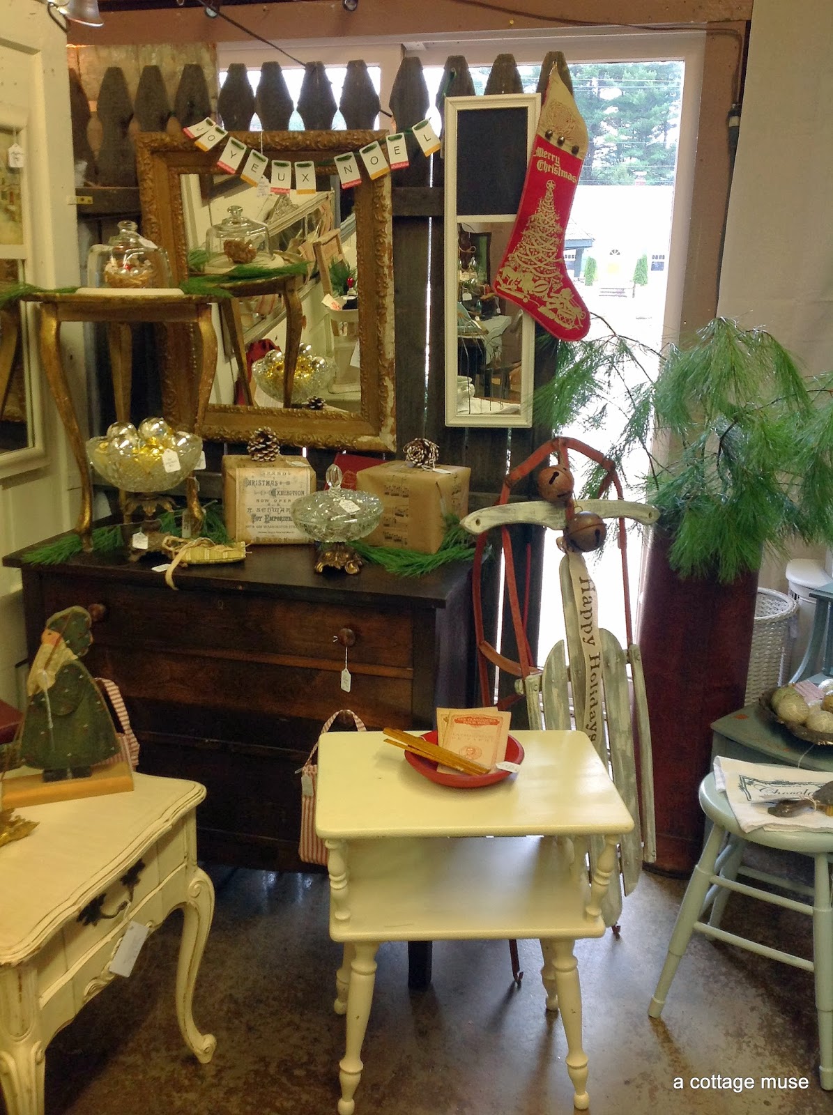 A Cottage Muse: vintage holiday open house 2013...