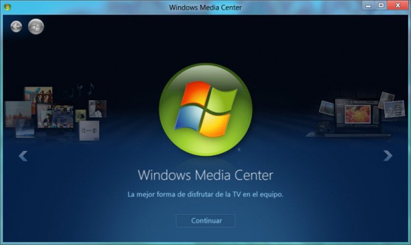 Activar Windows Media Center en Win 8 Pro