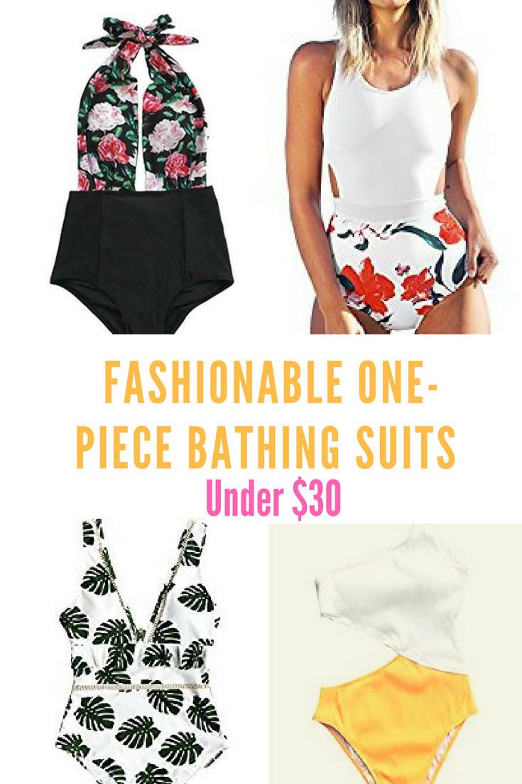 When Tara Met Blog: Fashionable One-Piece Bathing Suits Under $30