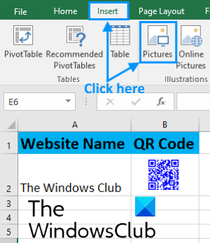 Excel_3에서 QR 코드 생성