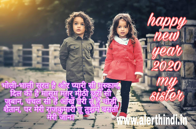 HAPPY NEW YEAR 2020 SISTER SHAYARI WISHES HAPPY NEW YEAR 2020 SISTER SHAYARI WISHES