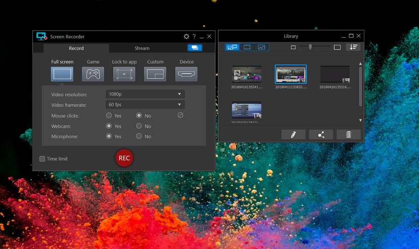 cyberlink screen recorder 2