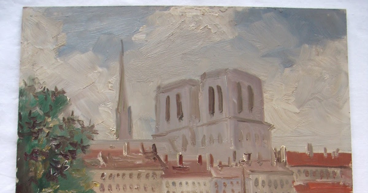 Private art collection: Notre Dame de Paris