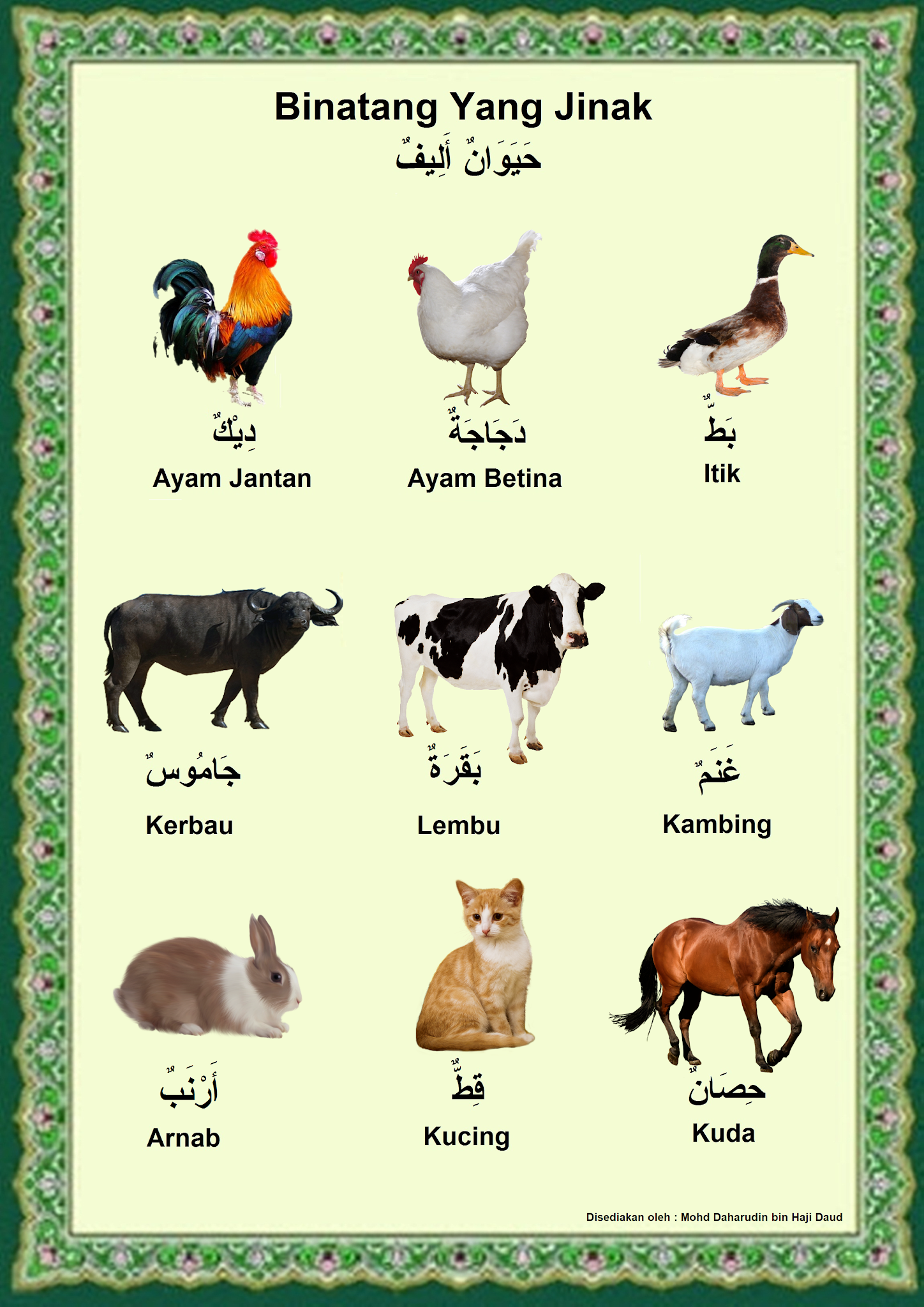 Bahasa Arab | Mohd Daharudin Haji Daud