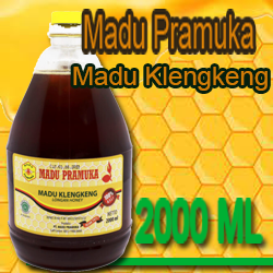 madu klengkeng madu pramuka 2000 Ml