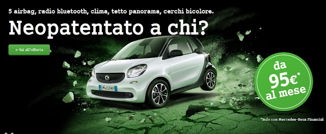 La nuova smart fortwo Black Passion: un piacere per tutti anche per neopatentati