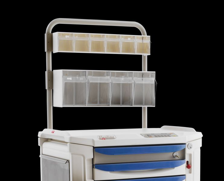 Metro Shelving Products Flexline Anesthesia Cart