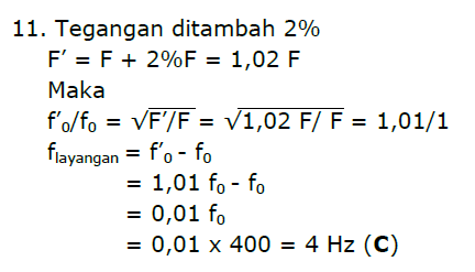 Ala Pelajar: Gelombang Bunyi : Latihan Soal dan Pembahasan Kelas XII
