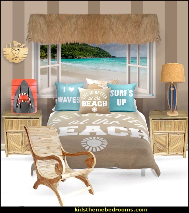 Decorating theme bedrooms Maries Manor surfing bedroom ideas beach