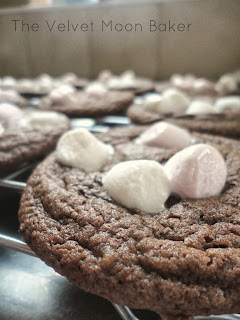 Hot Cocoa Pudding Cookies