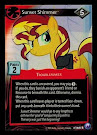My Little Pony Sunset Shimmer Canterlot Nights CCG Card