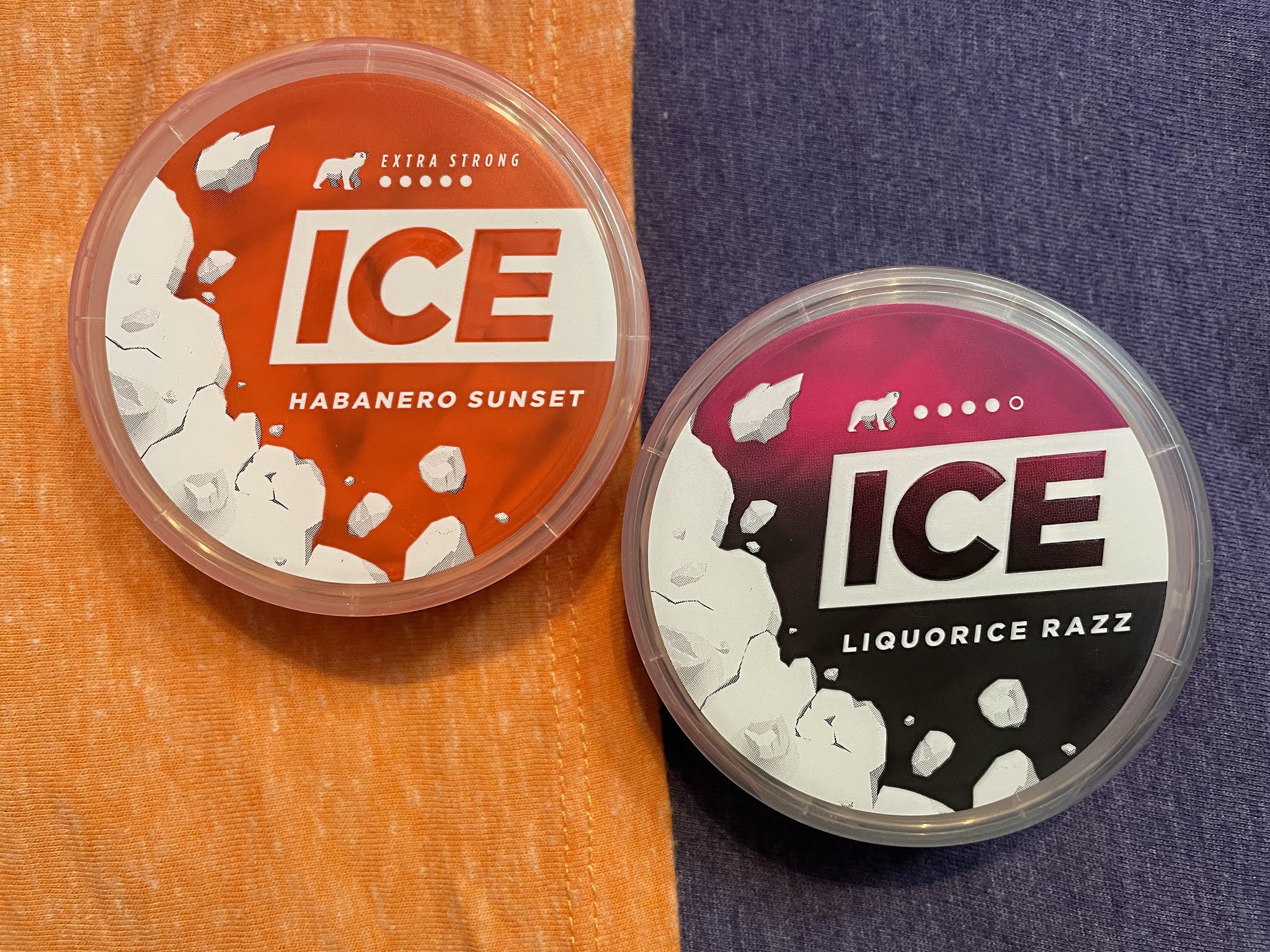 Ice Nicotine Pouches Habanero Sunset & Licorice Razz Reviews. 18 May