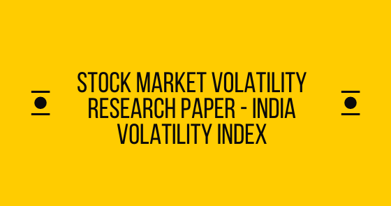 research paper on stock market volatility