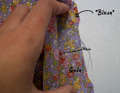 Eu não sei costurar: como costurar uma gola como costurar uma gola