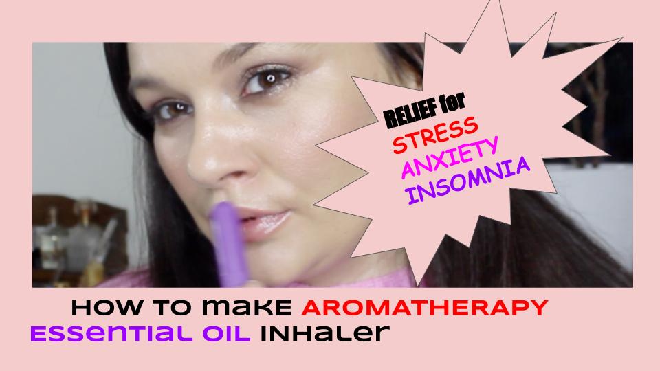 beautiful me plus you How to Make Aromatherapy/ Essential Oil Inhaler