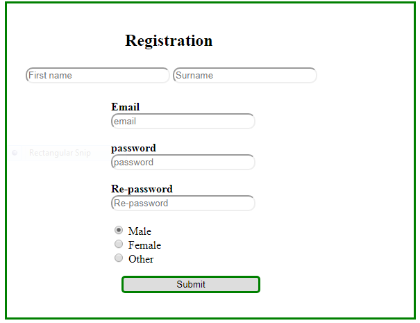 Registration form - STUDENT CODING HUB