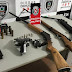 A Polícia Militar localizou e prendeu os principais suspeitos de terem efetuados disparos de arma de fogo em via pública, na manhã dessa última segunda-feira (11) no sertão do estado
