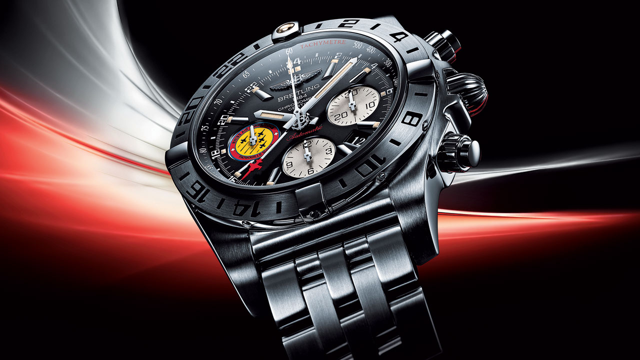 Breitling Chronomat 44 GMT “Patrouille Suisse 50th Anniversary” 