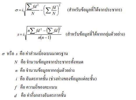 การวิเคราะห์ค่าสถิติเบื้องต้น