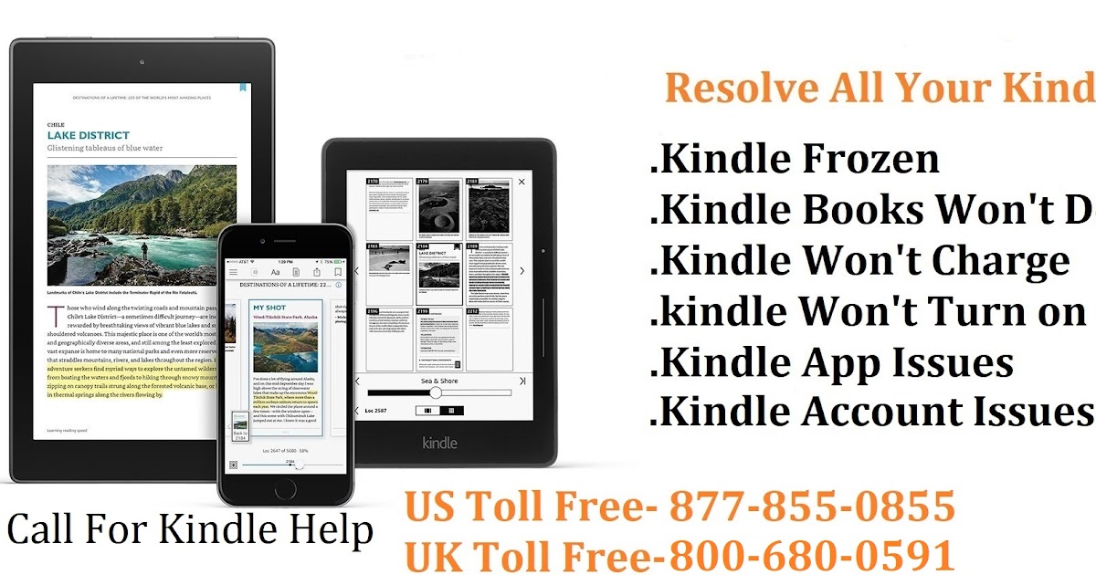 Get help for your Kindle Device 8778550855 Ireadebooks Kindle