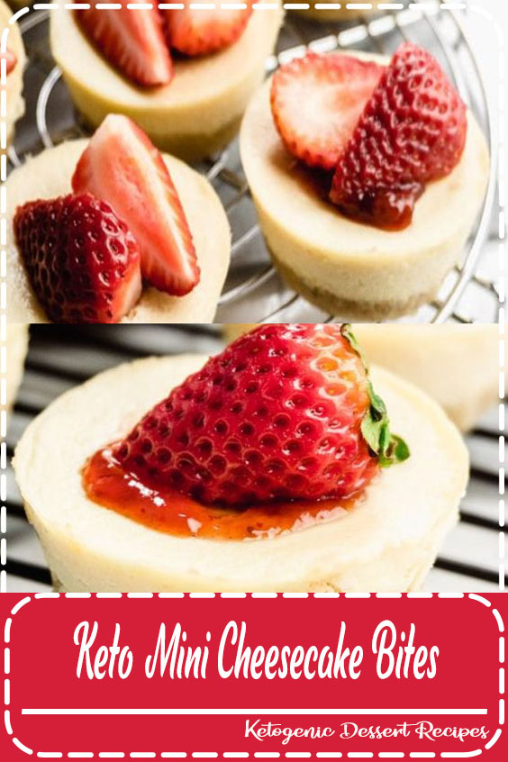 Keto Mini Cheesecake Bites - Healthy Food Delicious
