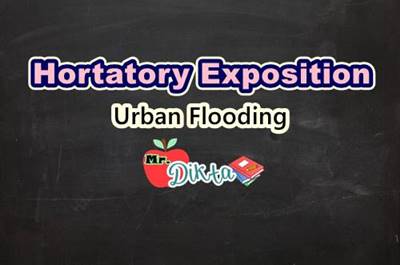 Contoh Hortatory Exposition Text Tentang Banjir Dan Artinya