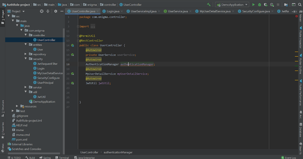 How to Fix Could not autowired AuthenticationManager bean