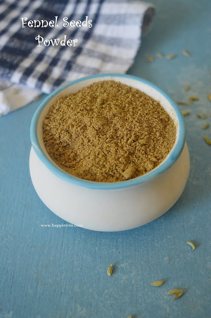 Fennel Seeds Powder Recipe | How to make Fennel Seeds in home