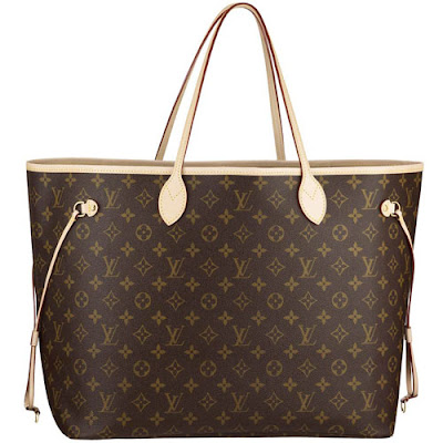 Louis Vuitton Neverfull Louis-Vuitton-M40157-Monogram-Canvas-Neverfull-GM-Shoulder-Bag