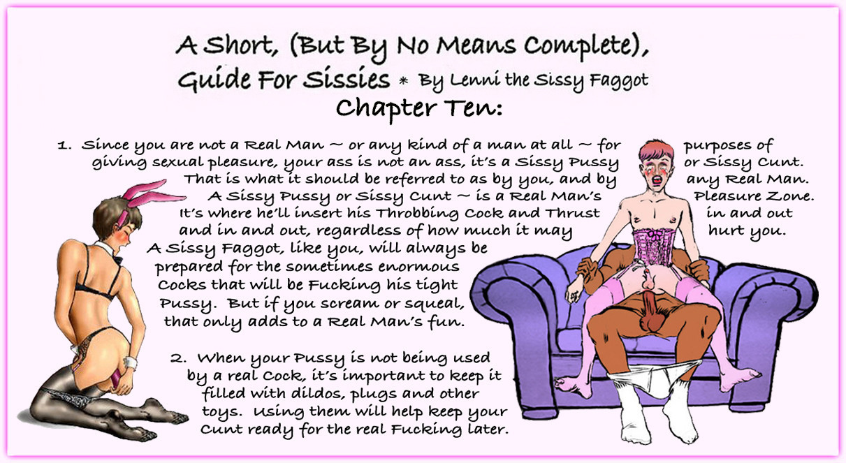 A Short Guide for Sissies 10 golden Principles.